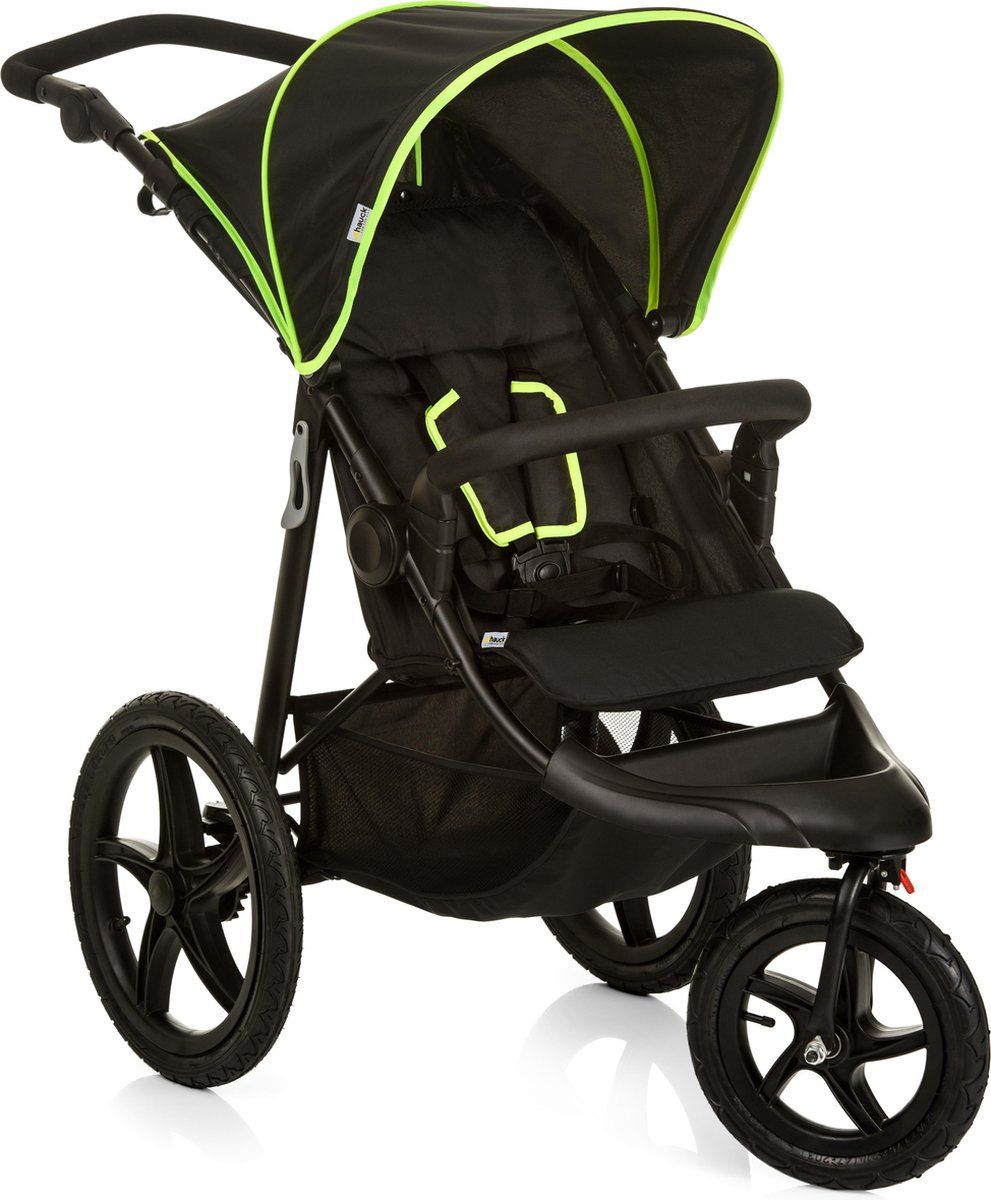 hauck-runner-buggy-uitvoering-voor-joggers-zwartneon-geel