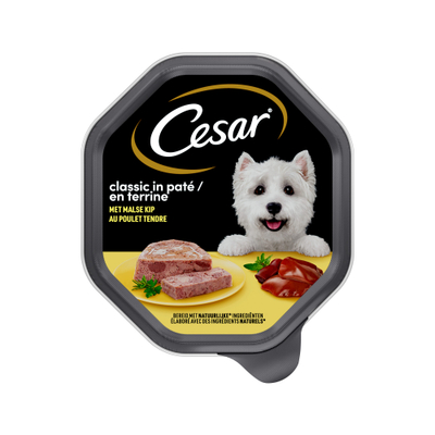 Cesar Classic in Paté - Kip - 14 x 150 g - natvoer honden