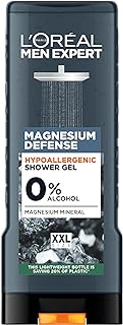 L'Oréal Paris Men Expert MAGNESIUM DEFENSE Douchegel, 400 ml