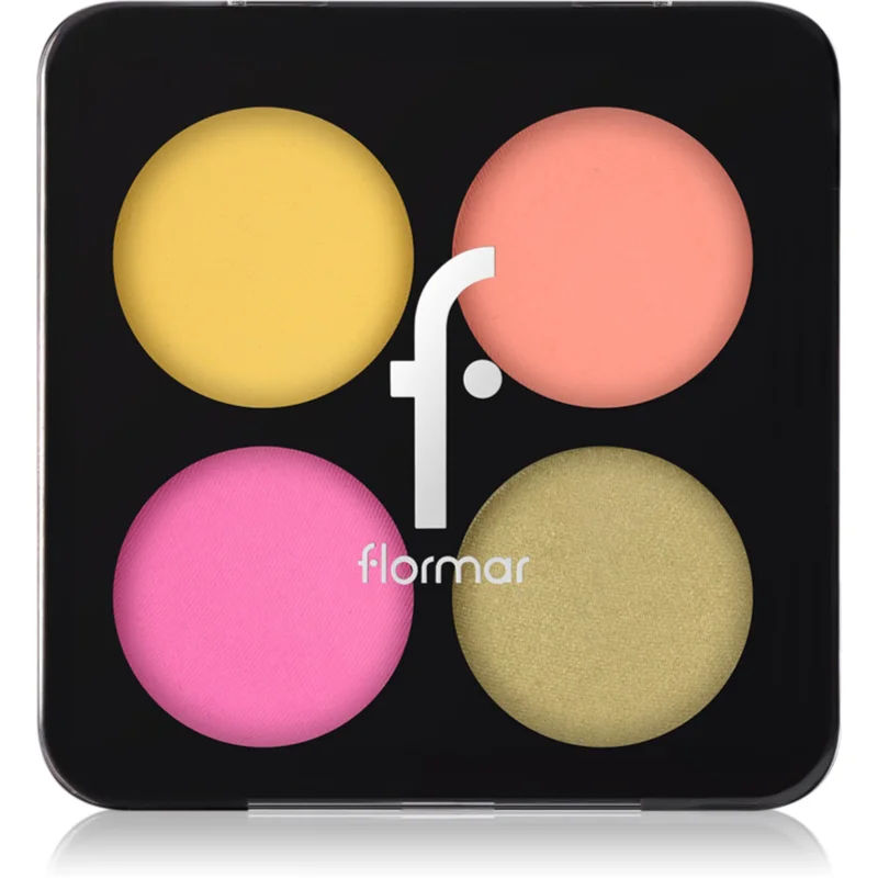 flormar Color Eyeshadow Palette oogschaduw palette Tint 005 Summer Breeze 6 g