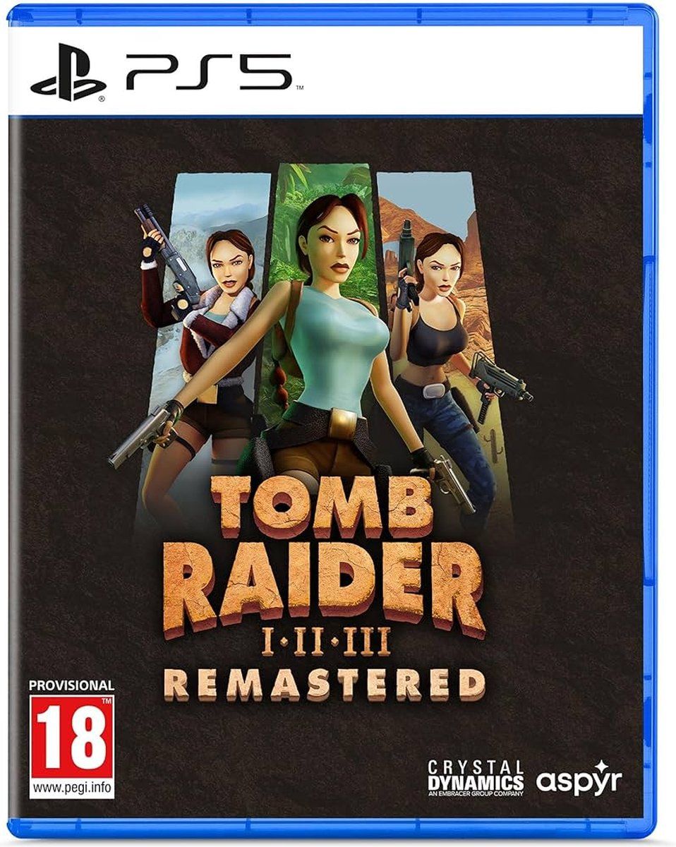 Tomb Raider I-III Remastered Starring Lara Croft PlayStation 5