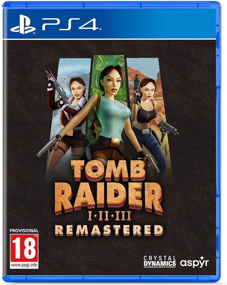 Tomb Raider I-III Remastered Starring Lara Croft PlayStation 4