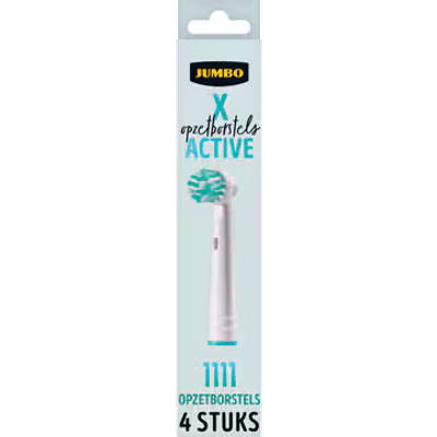 Jumbo  opzetborstels - 4 stuks