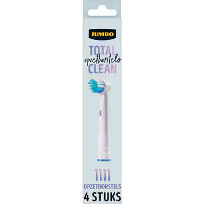 Jumbo  opzetborstels - 4 stuks