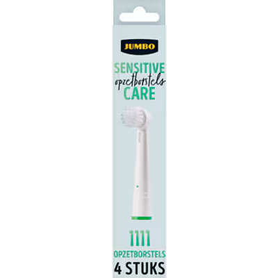 Jumbo  opzetborstels - 4 stuks