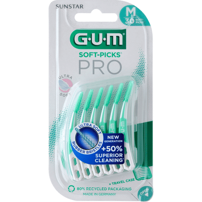 GUM Soft-Picks Pro Medium - 30 stuks