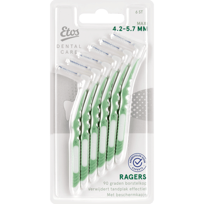 Etos Dental care ragers maxi 4,2-5,7 mm 6 st