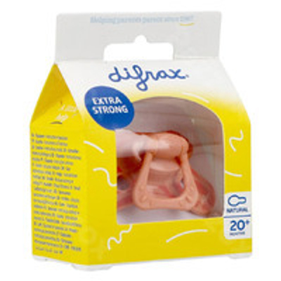 Difrax Fopspeen Natural +20m Peachy Leafs