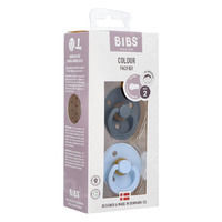 BIBS Fopspeen boy - Blauw - 2 Stuks