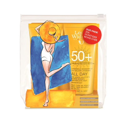 Louis Widmer Zonbescherming Sun All Day 50+ Duo Geparfumeerd 200 ml