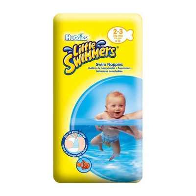 Huggies Little Swimmers  zwemluiers maat 2-3 - 12 stuks