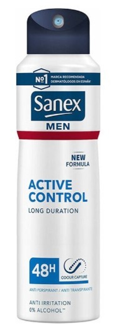Deodorant Spray Sanex Men Active Control 200 ml