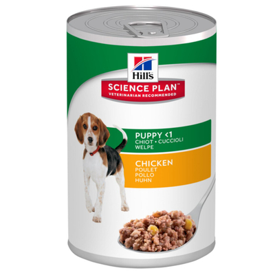 1x370g Canine Puppy Hill's Hondenvoer - natvoer honden