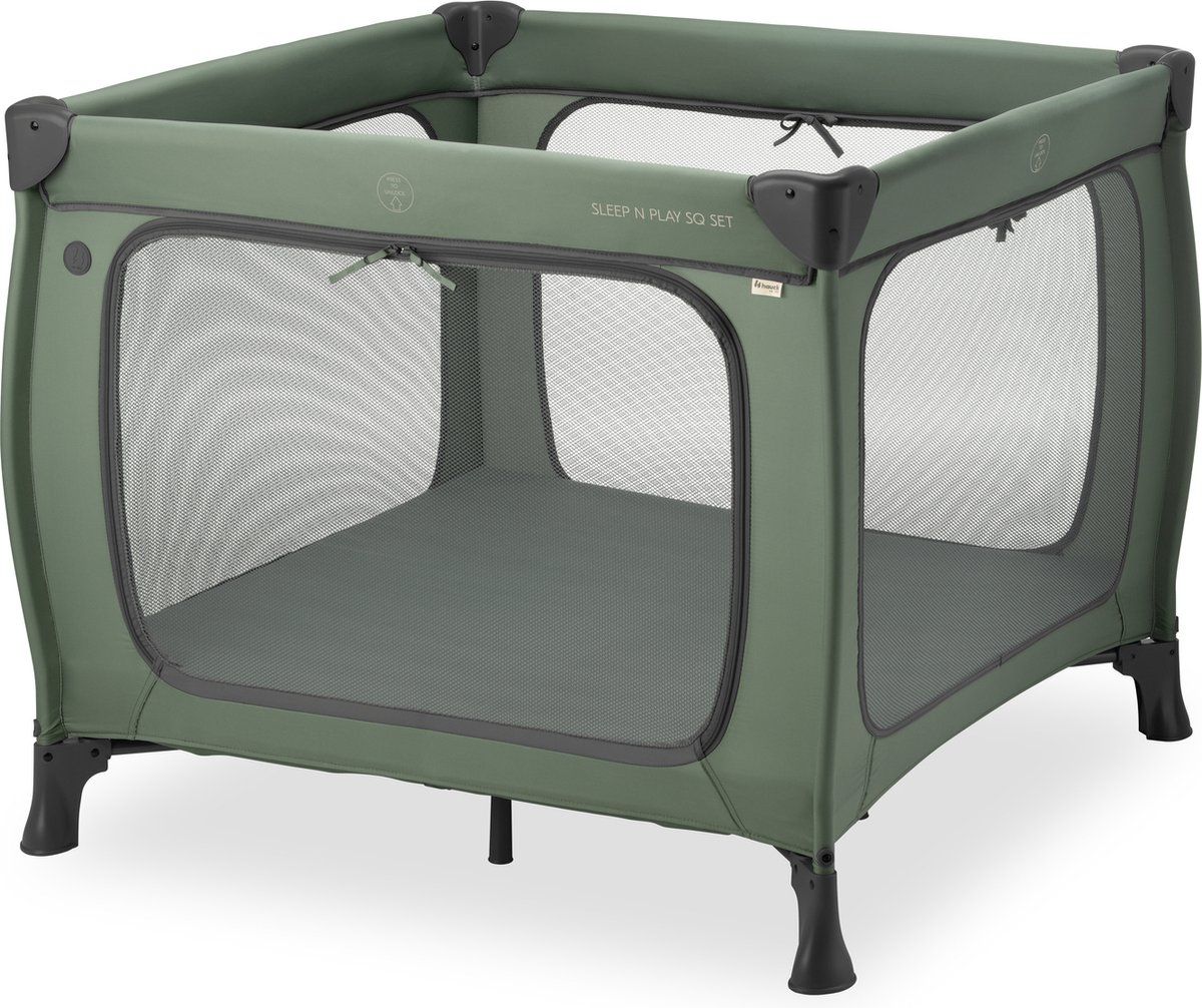 Hauck Sleep N Play SQ Set - Campingbedje - Dark Green