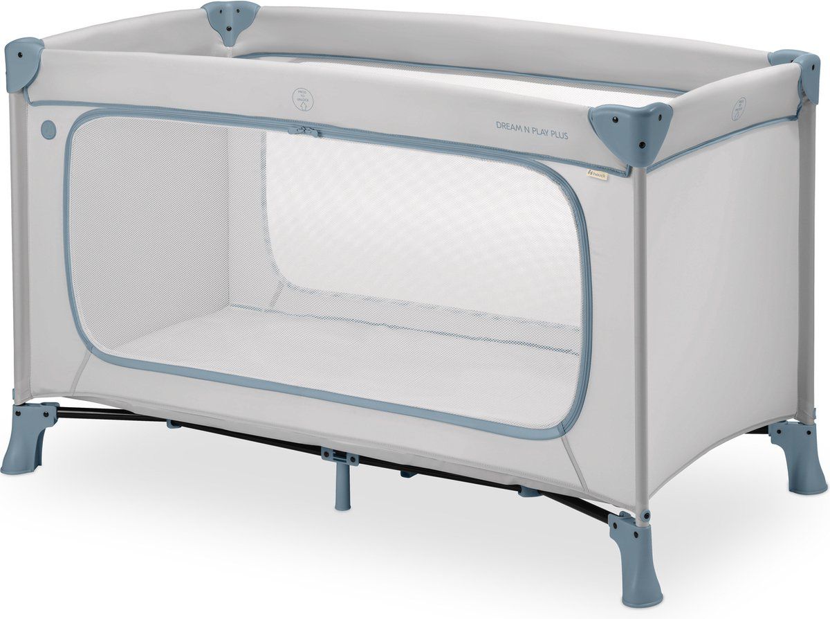 Hauck Dream N Play Plus - Campingbedje - Dusty Blue