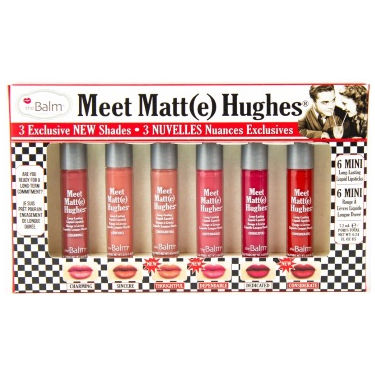 The Balm Cosmetics Meet Matte Hughes Mini Kit Liquid Lipsticks - Vol. 14