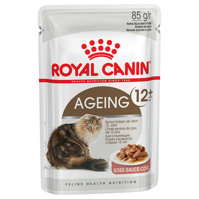 Royal Canin Ageing 12+ in Saus - 48 x 85 g - natvoer katten
