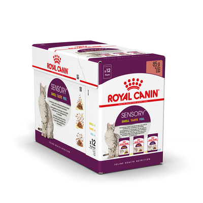 Royal Canin Sensory Smell Taste Feel in Saus Multipack Kattenvoer - 48 x 85 g - natvoer katten