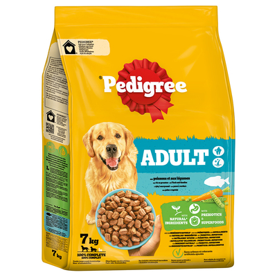 7 kg Pedigree Adult met Vis & Groente hondenvoer droog - hondenbrokken