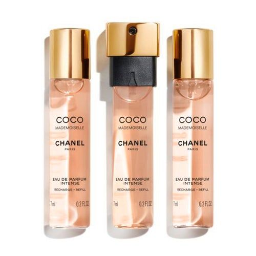 Chanel Coco Mademoiselle Intense Mini Twist and Spray Refill - 3 x 7 ml = 21 ml - eau de parfum - navullingen