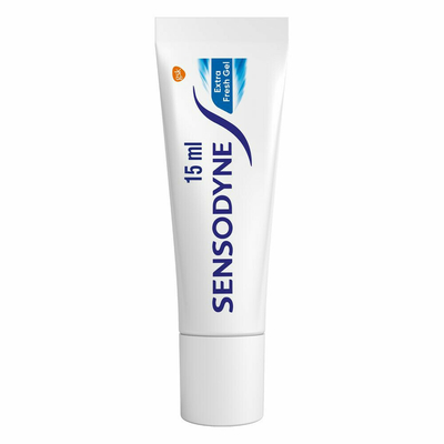 6x Sensodyne Tandpasta Extra Fresh Mini 15 ml