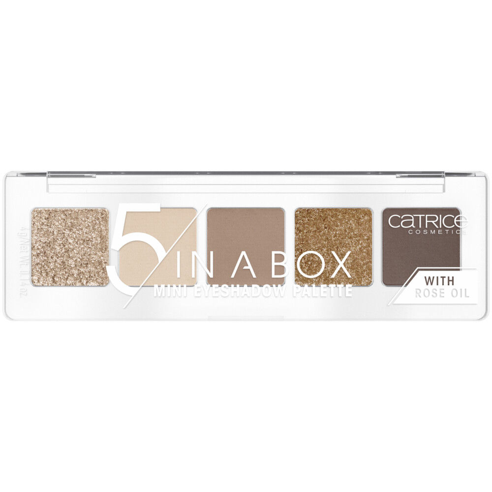 Catrice 5 In A Box Mini Eyeshadow Palette 010 Golden Nude Look 4 gr