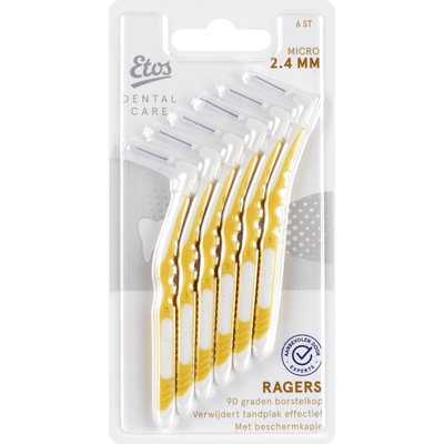 Etos Dental care ragers micro 2,4 mm 6 st