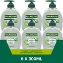 Palmolive Hygiene Plus Sensitive antibacteriële handzeep - 6 x 300ml - Hydrateert en verzorgt de huid