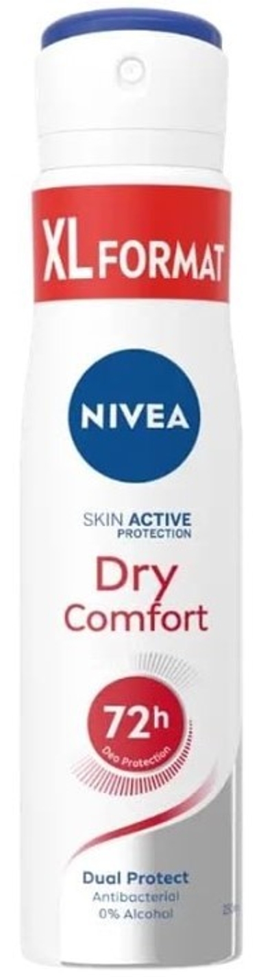 Nivea - Deospray - Dry Comfort - Actieve Bescherming Van De Huid - 250 ml