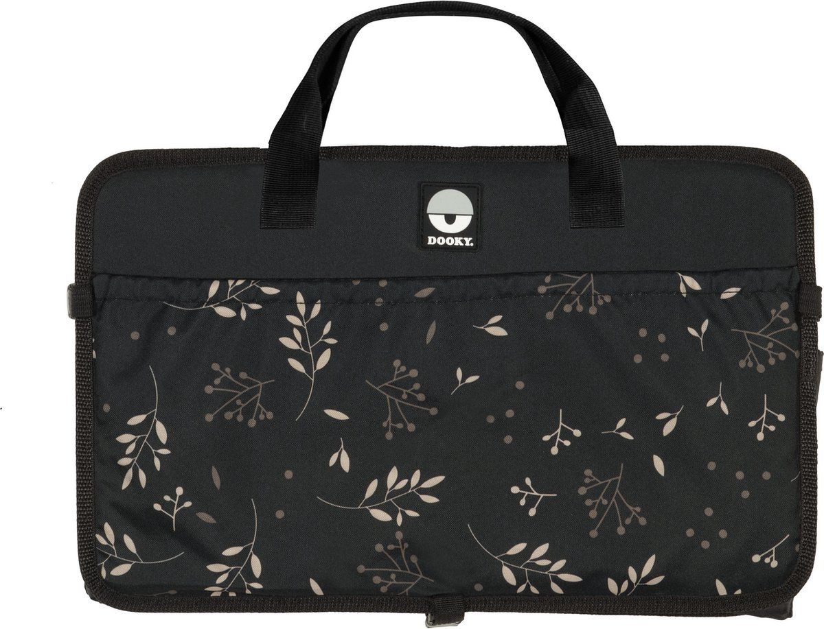 dooky-traveller-reisbed-opvouwbaar-0-6-maanden-black-leaves