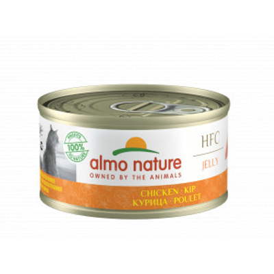 Almo Nature HFC Jelly kip natvoer kat (70 g) 24 x 70 g- natvoer katten