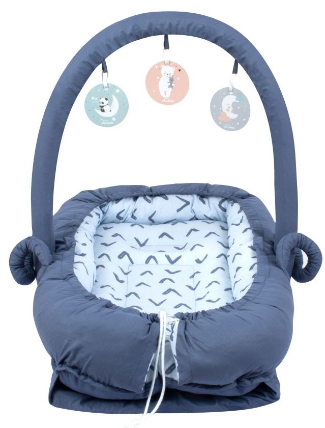 Sevibaby Blue Reflux Multifunctioneel Draagbaar Babynest 