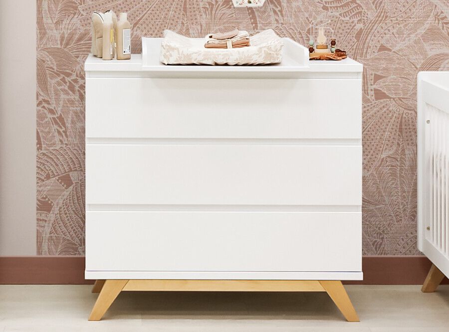 Commode Bopita Lynn Wit/Naturel