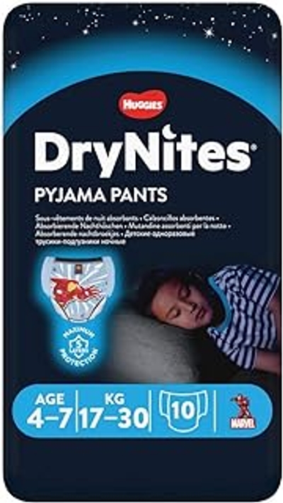 Huggies DryNites Pyjama Pants jongens 3-5 jaar - 10 stuks