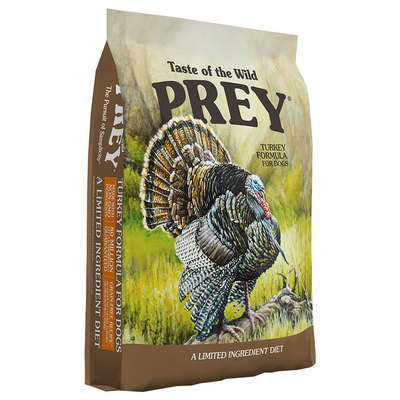 Dubbelpak 2x 11,4kg Taste of the Wild Prey Kalkoen honden droogvoer - hondenbrokken