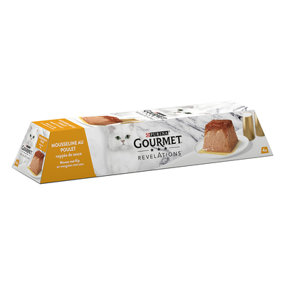 Gourmet Revelations Mousse Kip - 12 x 57 gr - natvoer katten