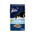 4 kg Felix Senior Sensations droog kattenvoer - kattenbrokken