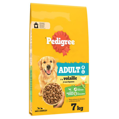 2 x 7 kg Pedigree Adult Gevogelte & Groente hondenvoer droog - hondenbrokken