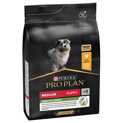 Purina Pro Plan Medium Puppy Healthy Start Hondenvoer - Dubbelpak 2 x 3 kg - hondenbrokken