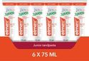 Elmex Junior 6-12 jaar tandpasta - Tegen gaatjes - 6 x 75ml