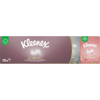Kleenex Ultra Soft zakdoekjes - 10 doekjes