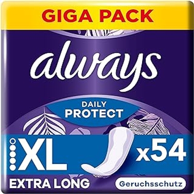 Always Dailies Long Plus Extra Protect Inlegkruisjes - 54 stuks