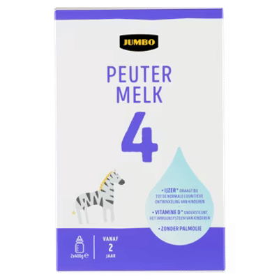 Jumbo Peutermelk Vanaf 2 Jaar 2 x 400g