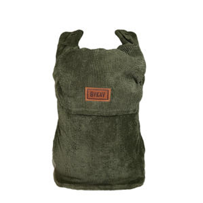 ByKay Click Carrier Classic draagzak ribfluweel Moss Green