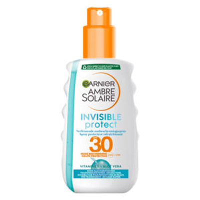 Garnier Ambre Solaire Clear Protect Refresh SPF30 Zonbescherming 200 ml