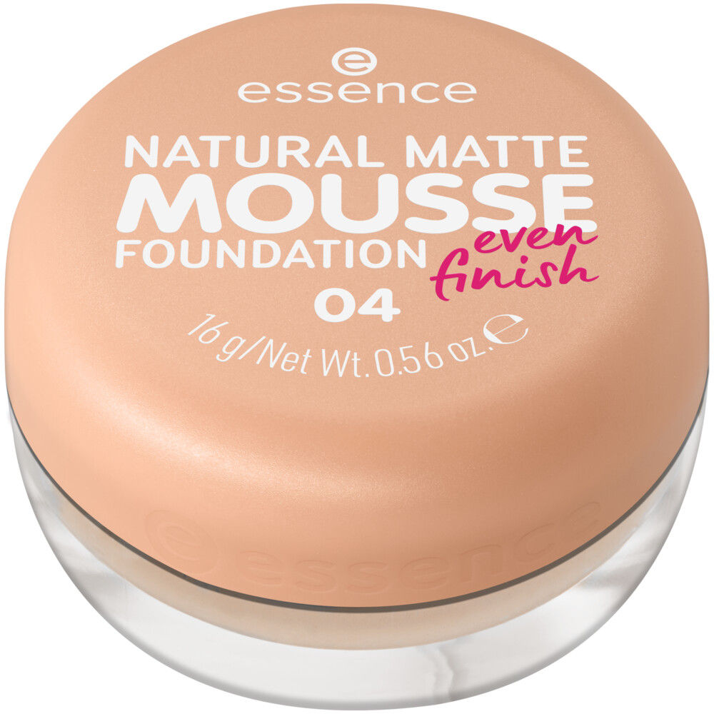 Essence Natural Matte Mousse Foundation 04 16 gr