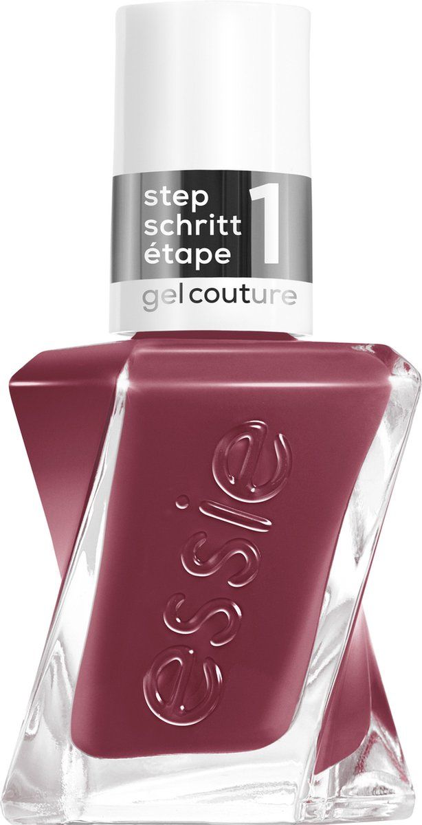 essie Gel Couture nagellak - 523 not what it seams - paarse gelnagellak zonder UV-lamp - voor je eigen gelmanicure thuis - tot wel 15 dagen glanzend - paars - 13,5ml