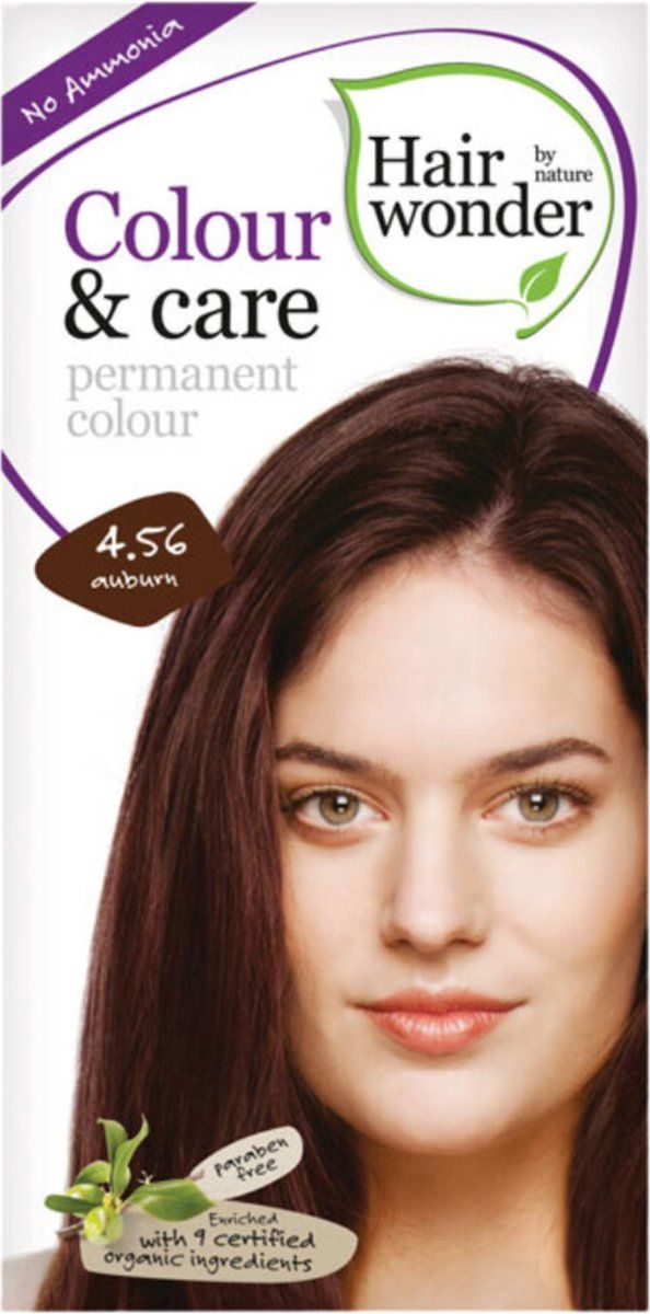 Hairwonder Colour & Care 4.56 - Auburn - Haarverf