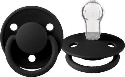 Bibs De Lux Black Silicone Fopspeen 1010210C