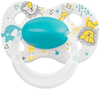 Medela Baby Fopspeen Original Hoge acceptatie orthdontisch ergonomische vorm - Turquoise Blauw - 18+ maanden - 1 stuks